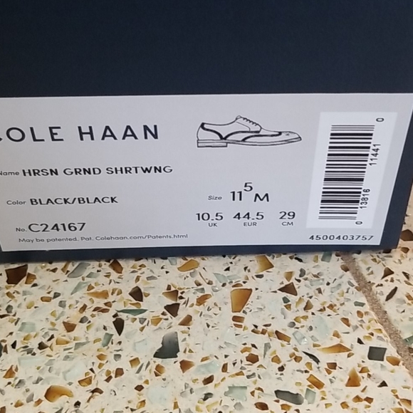 Cole Haan Harrison Grand Wing Tip dress shoes - Picture 4 of 4